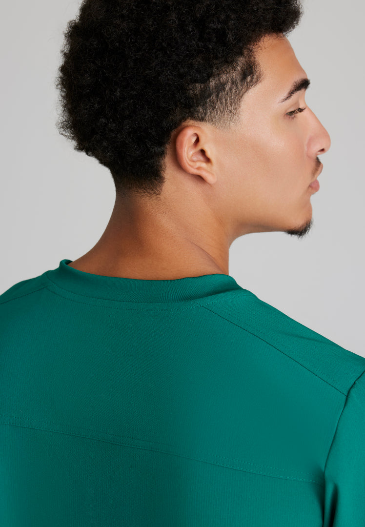 Thesis 3-Pocket Round Neck Scrub Top - Hunter