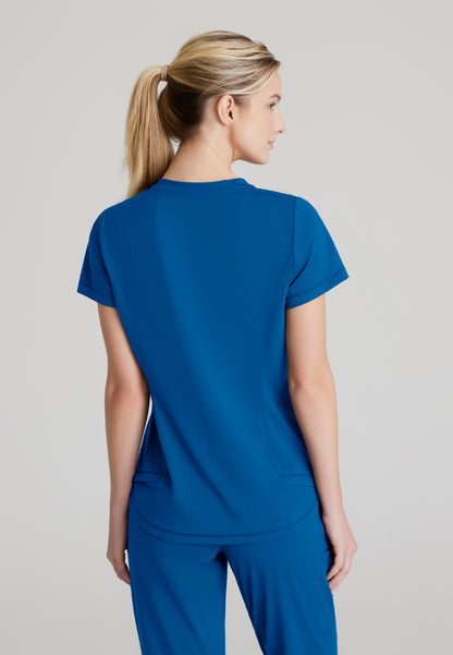 Flow 1-Pocket Tulip Hem Top - New Royal