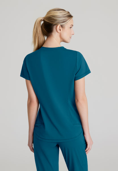 Flow 1-Pocket Tulip Hem Top - Bahama