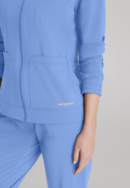 Chaqueta de calentamiento Contour - Ciel