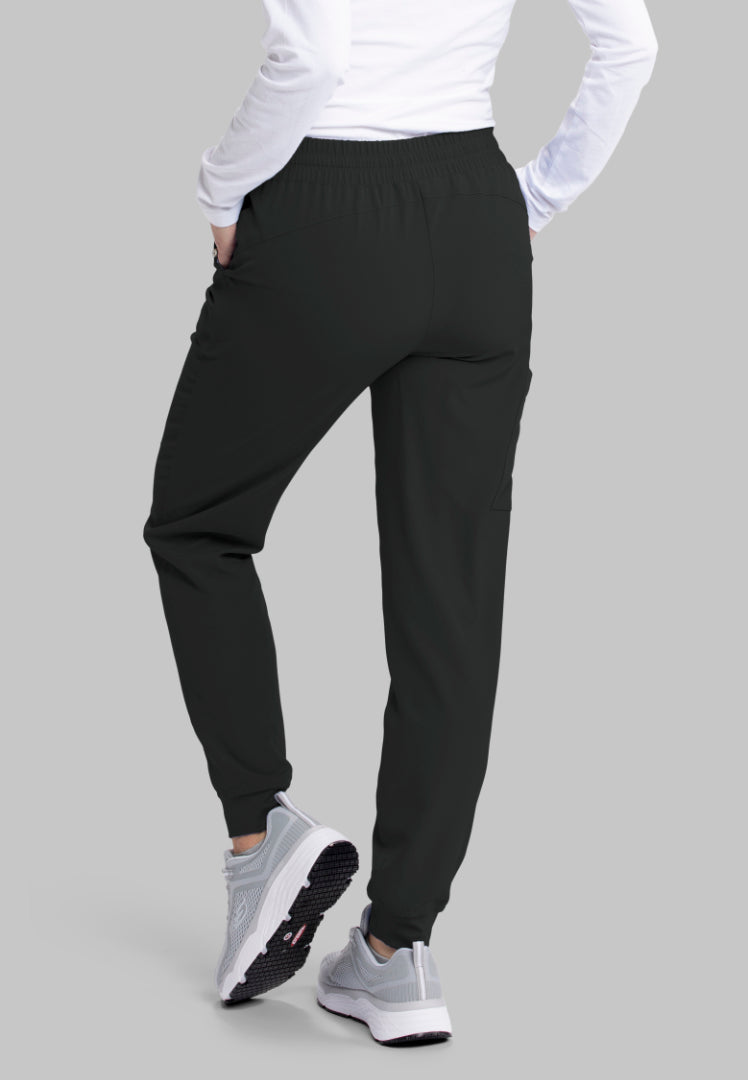 Sketchers™ "Theory" 4-Pocket Mid-Rise Jogger - Black