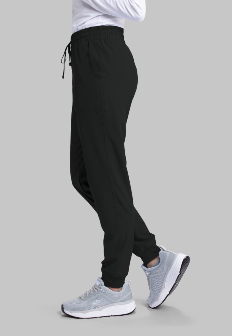 Sketchers™ "Theory" 4-Pocket Mid-Rise Jogger - Black