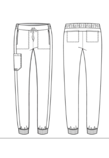 Pace 5-Pocket Ribbed Cuff Jogger - New Royal