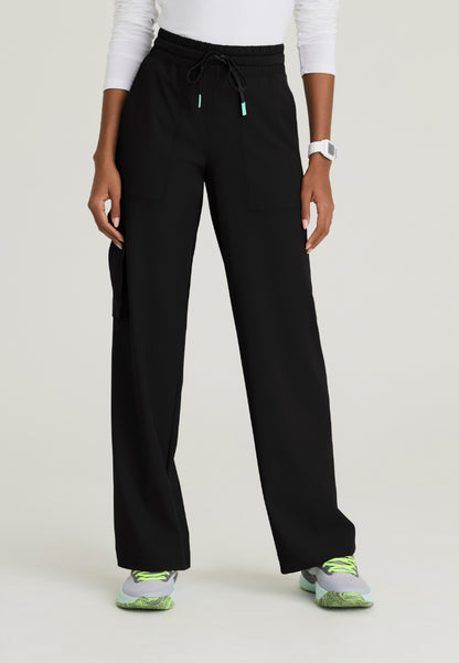 Scout 5-Pocket Wide Leg Pant - Black