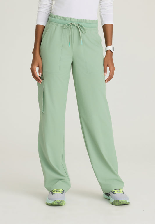 Scout 5-Pocket Wide Leg Pant - Field Green