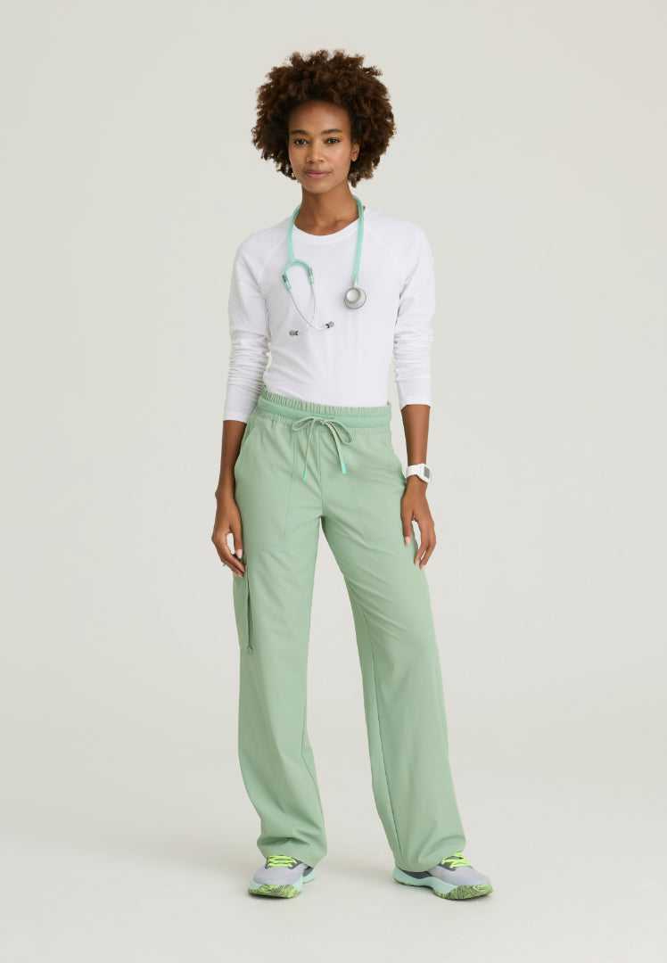 Scout 5-Pocket Wide Leg Pant - Field Green