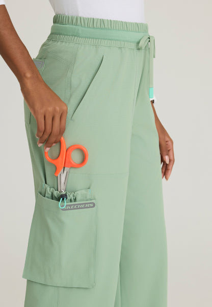 Scout 5-Pocket Wide Leg Pant - Field Green