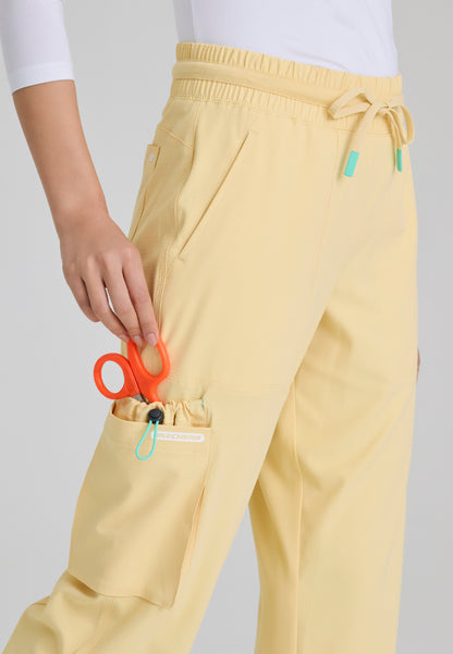 Scout 5-Pocket Wide Leg Pant - Soft Citrine