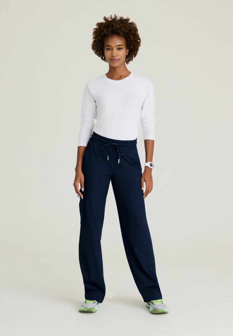 Scout 5-Pocket Wide Leg Pant - Navy