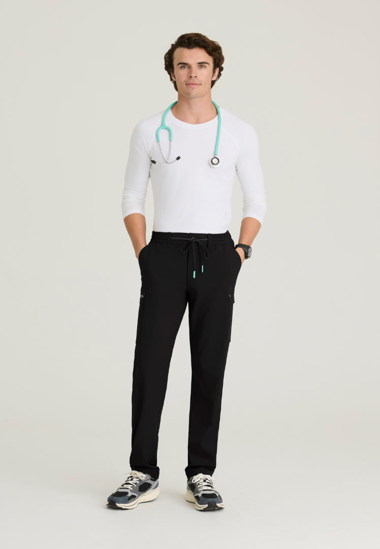 Terrain 6-Pocket Straight Leg Cargo Pant - Black