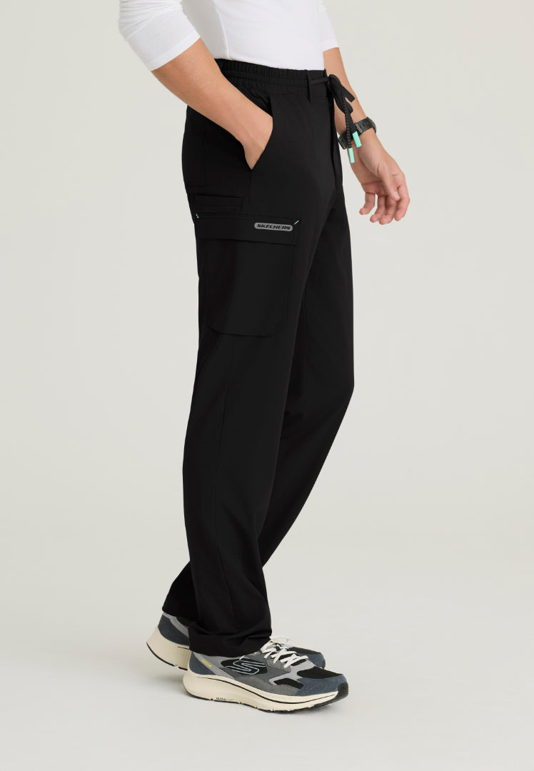 Terrain 6-Pocket Straight Leg Cargo Pant - Black