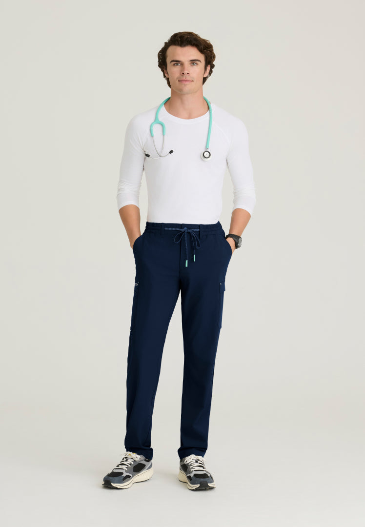 Terrain 6-Pocket Straight Leg Cargo Pant - Navy