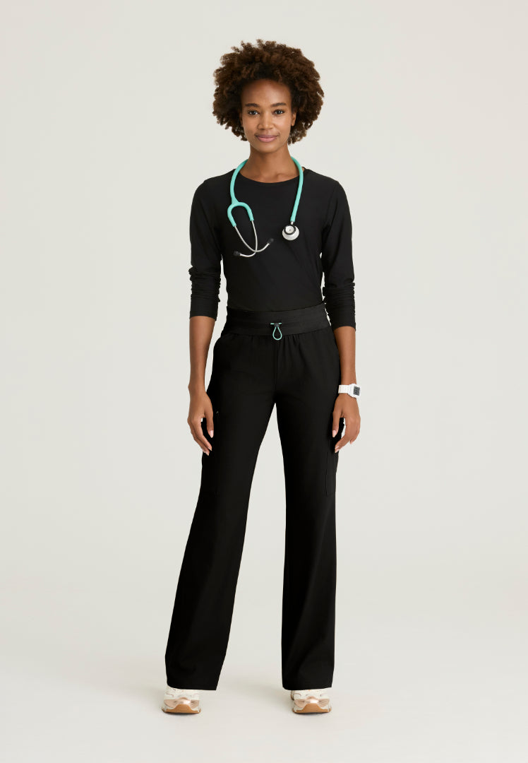 Explore 5-Pocket Flare Leg Pant - Black