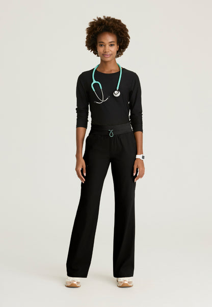 Explore 5-Pocket Flare Leg Pant - Black