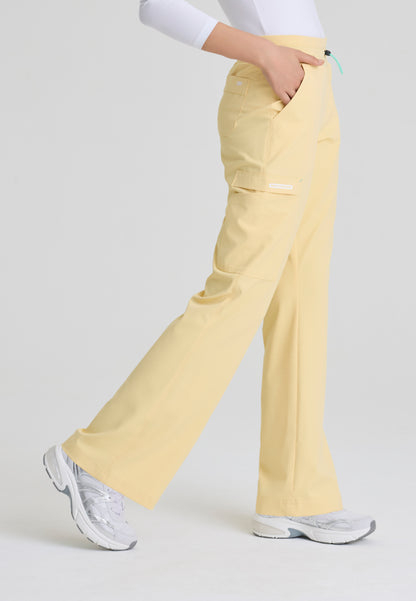 Explore 5-Pocket Flare Leg Pant - Soft Citrine
