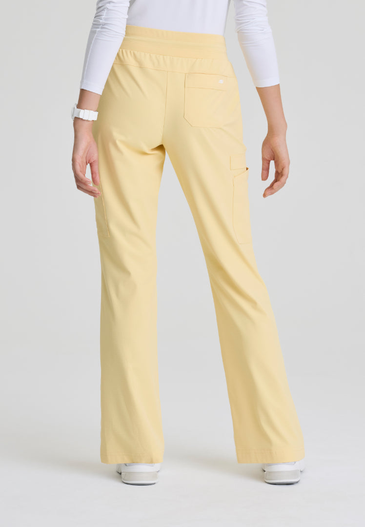 Explore 5-Pocket Flare Leg Pant - Soft Citrine