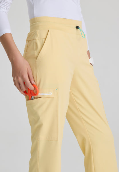 Explore 5-Pocket Flare Leg Pant - Soft Citrine