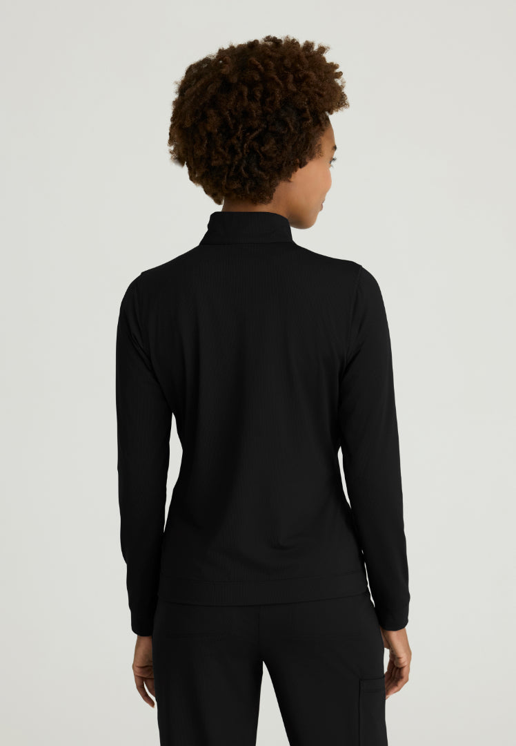 Atlas Mock Neck Long Sleeve Top