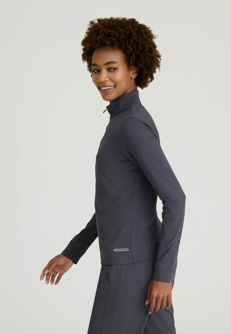 Atlas Mock Neck Long Sleeve Top