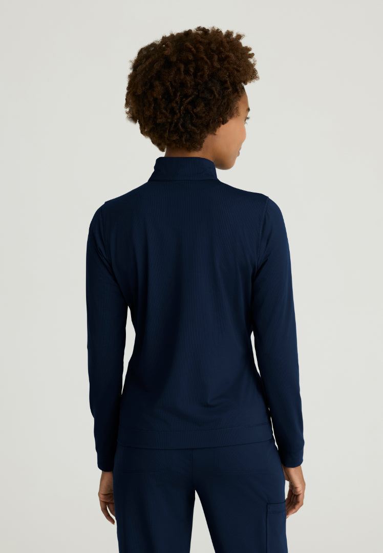 Atlas Mock Neck Long Sleeve Top