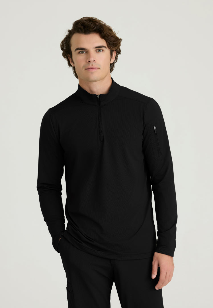 Propel Mock Neck Long Sleeve Top