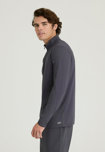 Top de manga larga con cuello alto Propel - Peltre