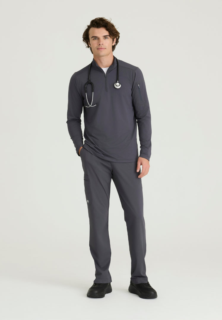 Propel Mock Neck Long Sleeve Top