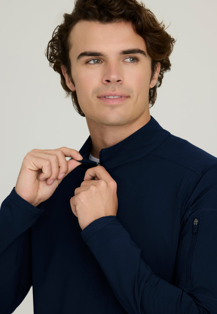 Propel Mock Neck Long Sleeve Top