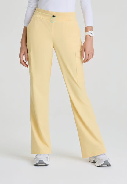 Explore 5-Pocket Flare Leg Pant - Soft Citrine
