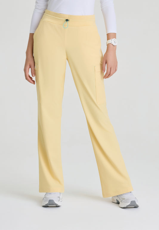 Explore 5-Pocket Flare Leg Pant - Soft Citrine