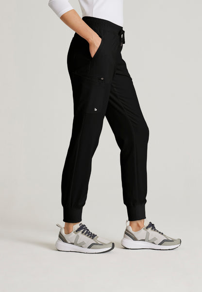 Union 5-Pocket Mid-Rise Jogger - Black