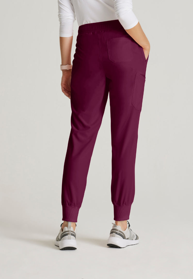 Barco Unify "Union" 5-Pocket Mid-Rise Jogger - Wine