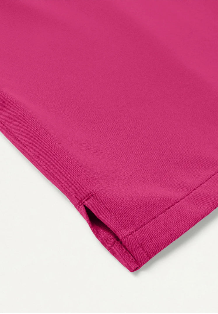 Rhena Essential 1-Pocket Scrub Top - Wild Berry