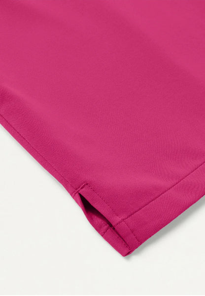 Rhena Essential 1-Pocket Scrub Top - Wild Berry