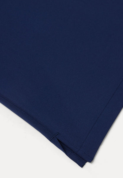 Blusa médica Rhena Slim UltraLITE™ de un bolsillo - Azul marino medianoche