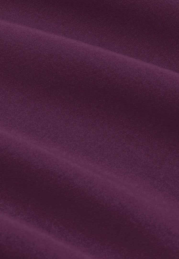 Xenos Essential Knit-Waist Scrub Pant - Deep Eggplant