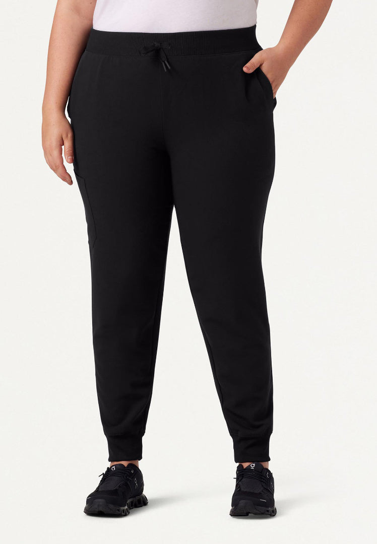 Pantalón deportivo Silex Slim Knit-Waist - Negro