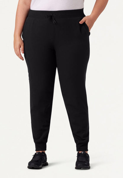 Pantalón deportivo Silex Slim Knit-Waist - Negro