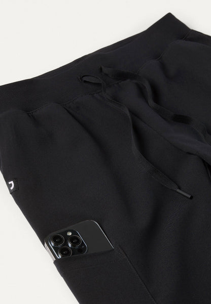 Pantalón deportivo Silex Slim Knit-Waist - Negro