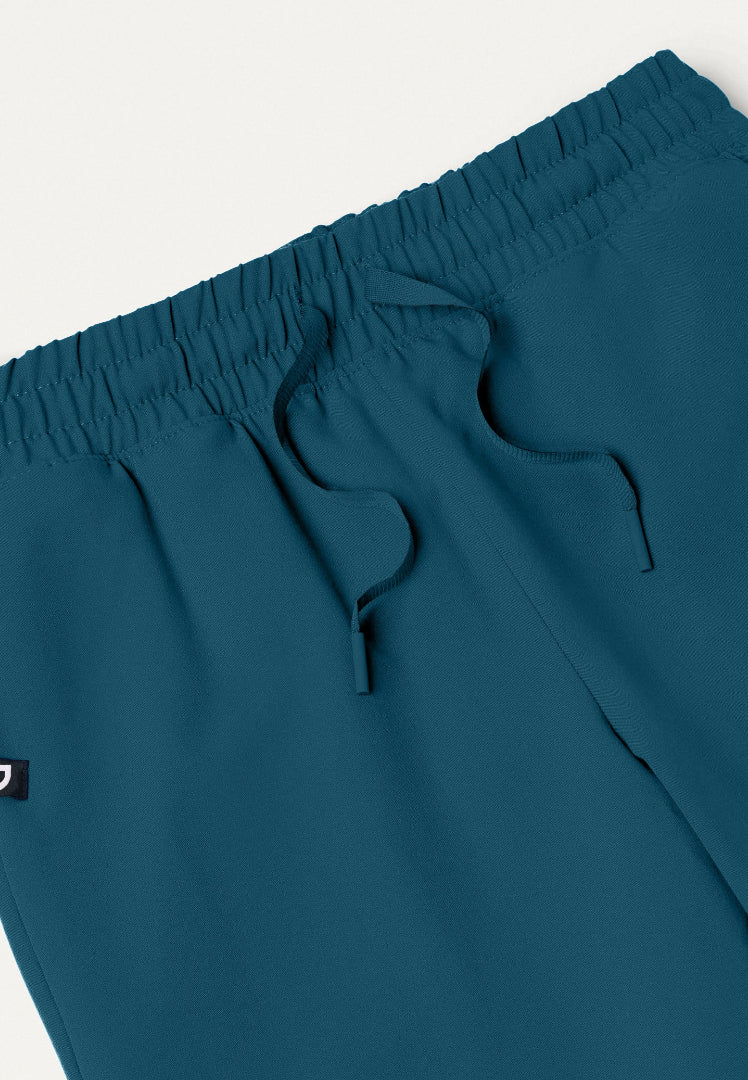 Pantalón médico de cintura alta Kerr 365 - Azul Caribe