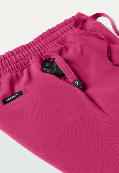 Kerr 365 High Waisted Scrub Pant - Wild Berry