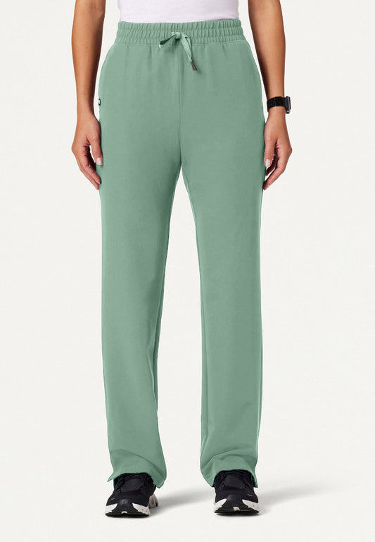 Kerr 365 High Waisted Scrub Pant - Sage