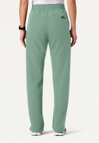 Kerr 365 High Waisted Scrub Pant - Sage