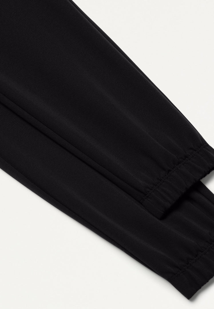 Jace Skinny 7-Pocket Scrub Jogger - Black