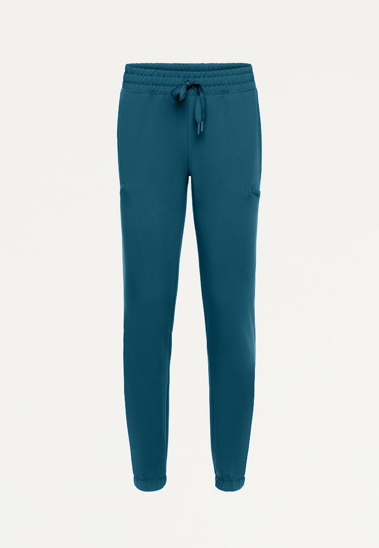 Pantalón deportivo Jace Skinny de 7 bolsillos - Azul Caribe