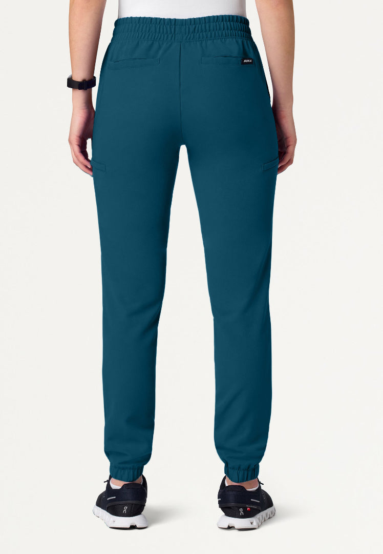 Pantalón deportivo Jace Skinny de 7 bolsillos - Azul Caribe