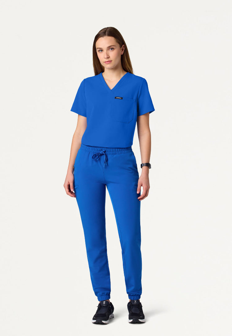 Pantalón deportivo Jace Skinny de 7 bolsillos - Azul rey