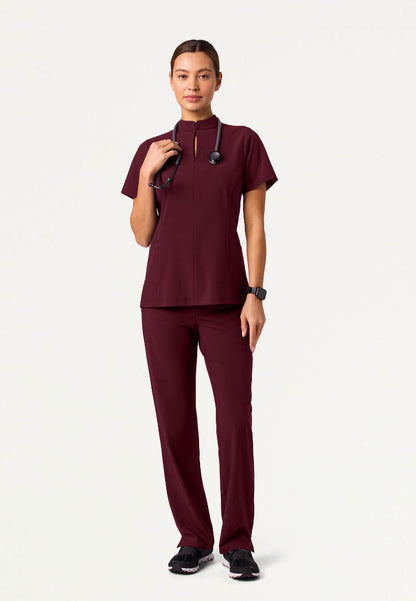 Xenos UltraLITE™ 5-Pocket Classic Scrub Pant - Burgundy