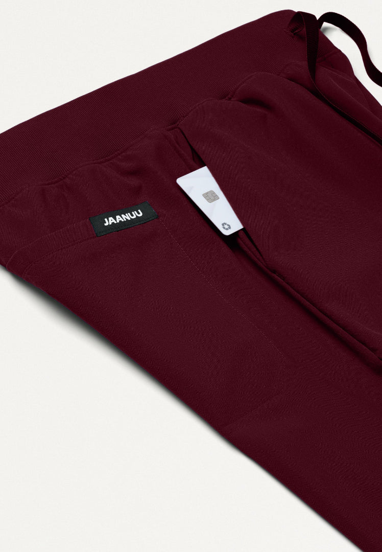 Xenos UltraLITE™ 5-Pocket Classic Scrub Pant - Burgundy