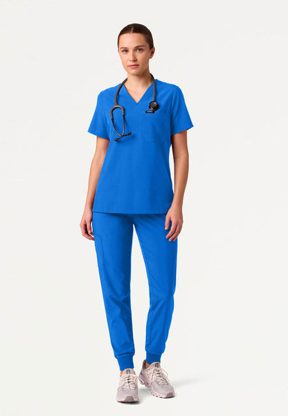 Pantalón deportivo médico ajustado Silex UltraLITE™ de 6 bolsillos - Azul real
